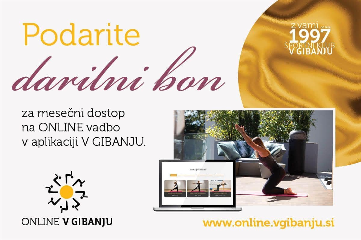 Online vadbe V Gibanju